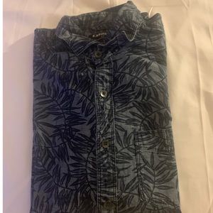 Express Men’s Dress Shirt Button Down